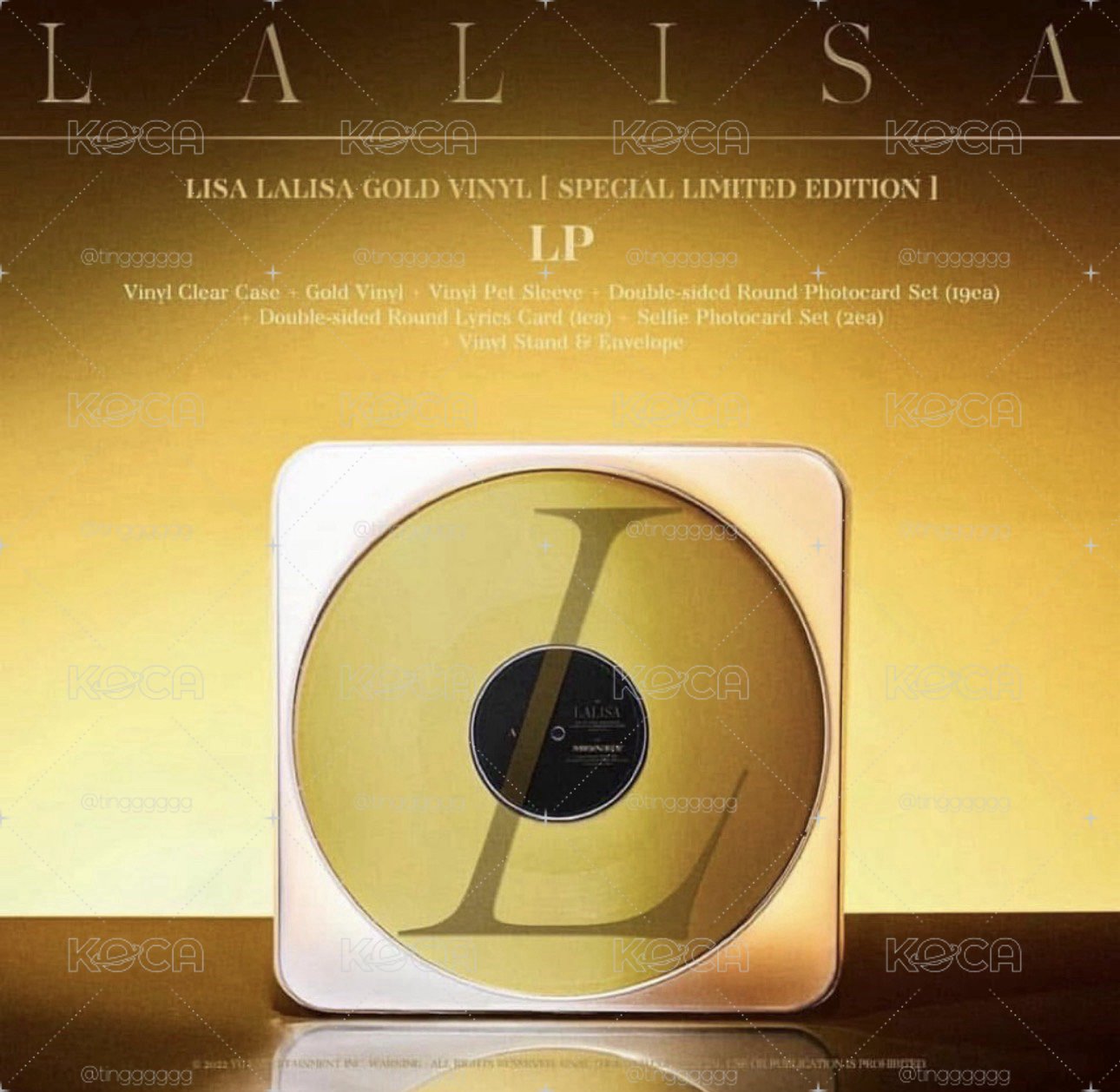 Lisa 限量金膠