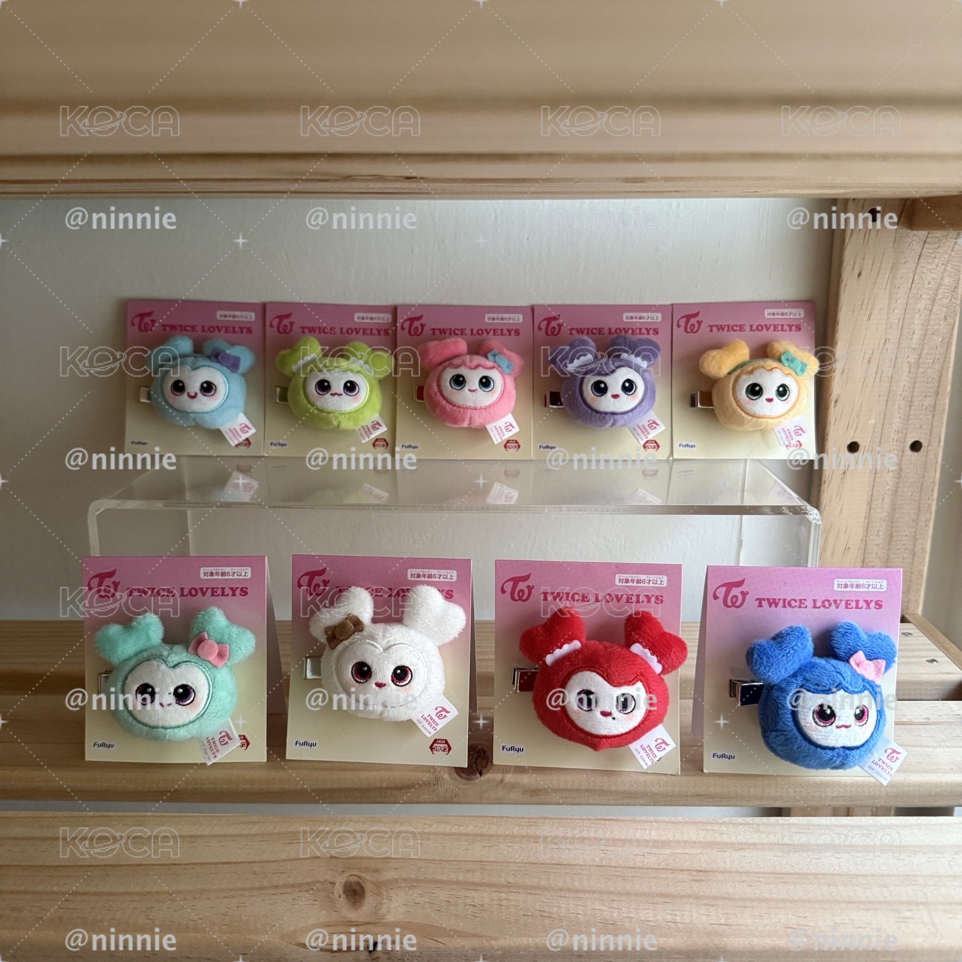 【現貨】TWICE LOVELYSxGiGO 髮夾