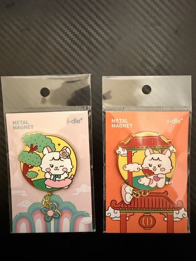 i-dle展覽 第二輪 磁鐵