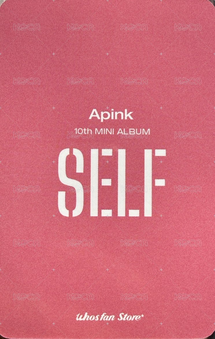 迷十 wf 特典卡  背面