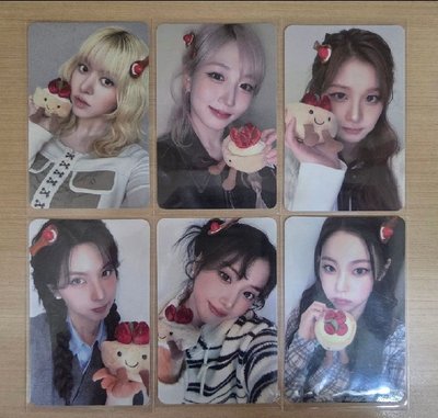 NMIXX 正規一 草莓蛋糕一套