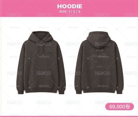 韓場周 帽T size 1