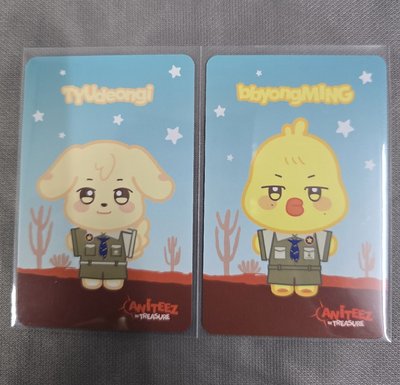 潤浩＆旼琦 ANITEEZ IN TREASURE 隨機卡 