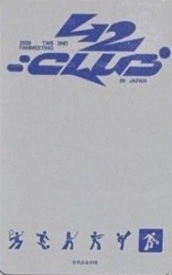 26 日本FM 外套 周邊卡  背面