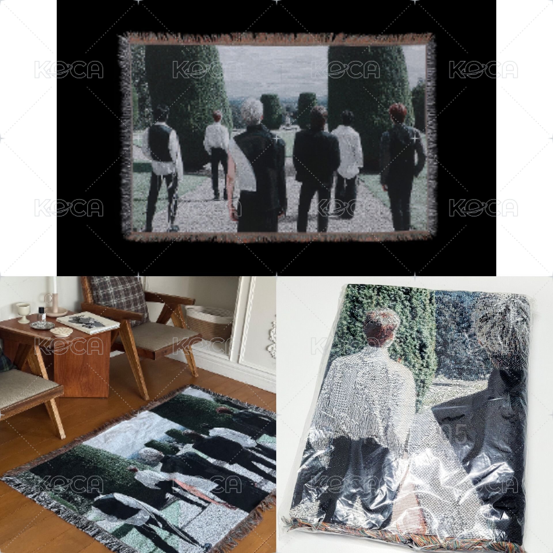 RIIZE FAME 照片展 MD 單毛毯(無卡)