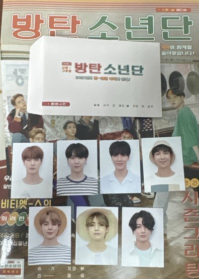 2021季節問候年曆雙面證件照組