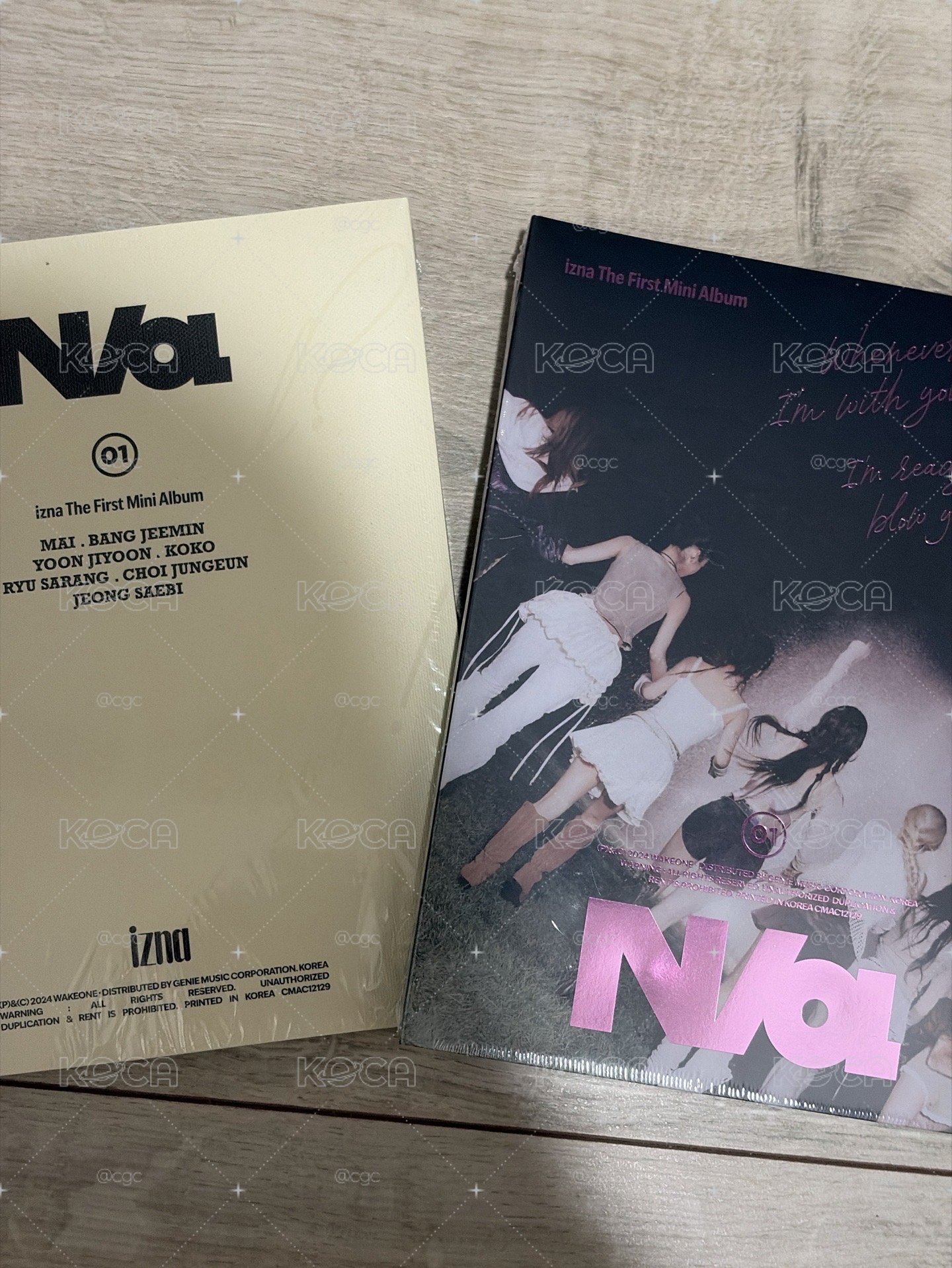izna n/a 出道專未拆