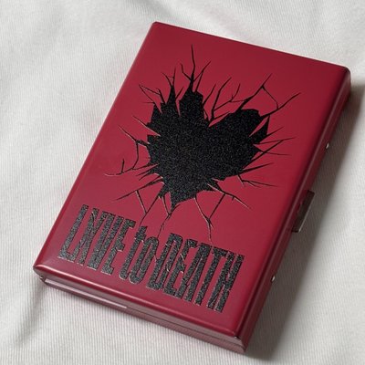 LXVE to Death 鐵盒版｜專輯部分內容物（請參考商品說明）