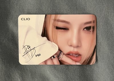 clio代言卡 貝