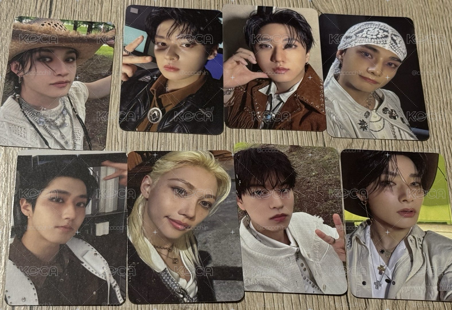 SKZ KARMA MS makestar 特典卡一套