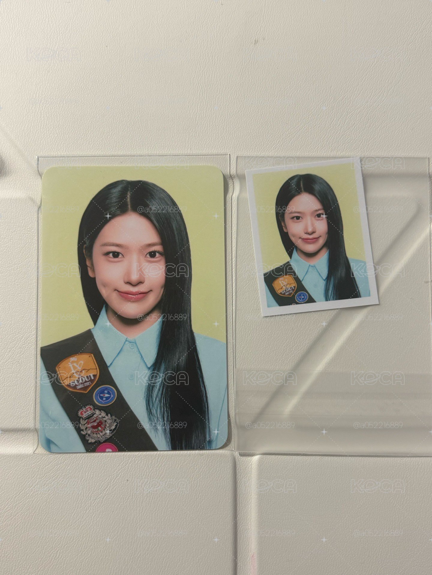 ive FC場週安設計 卡➕證件照