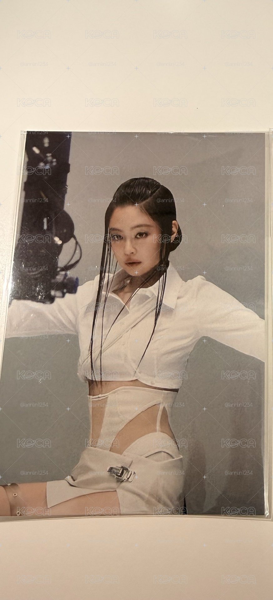 Jennie 快閃店 滿額明信片