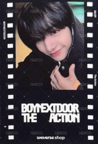 The Action wvs 預售 特典卡/膠卷