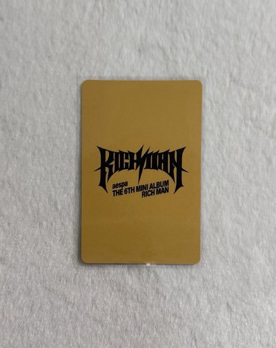 Rich Man 泡泡摩奇 幸運卡 柚