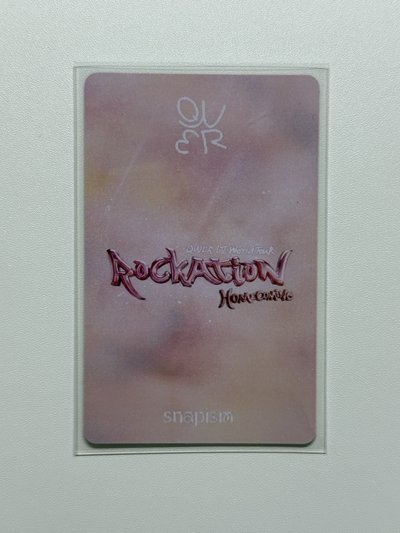 QWER snapism Chodan B版小卡