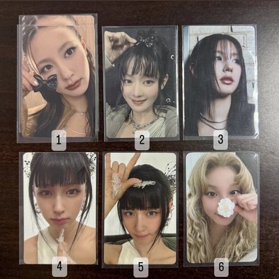 i-dle 快閃滿額卡 盒娃卡套卡 展覽卡