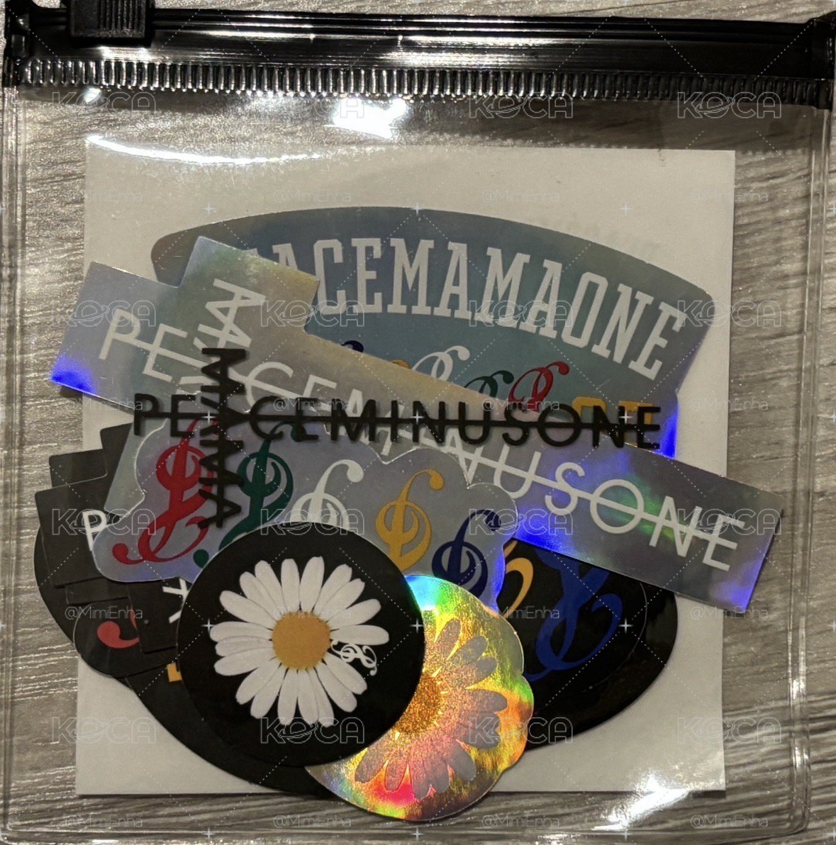 MAMA Peacemamaone週邊 貼紙 Sticker Set