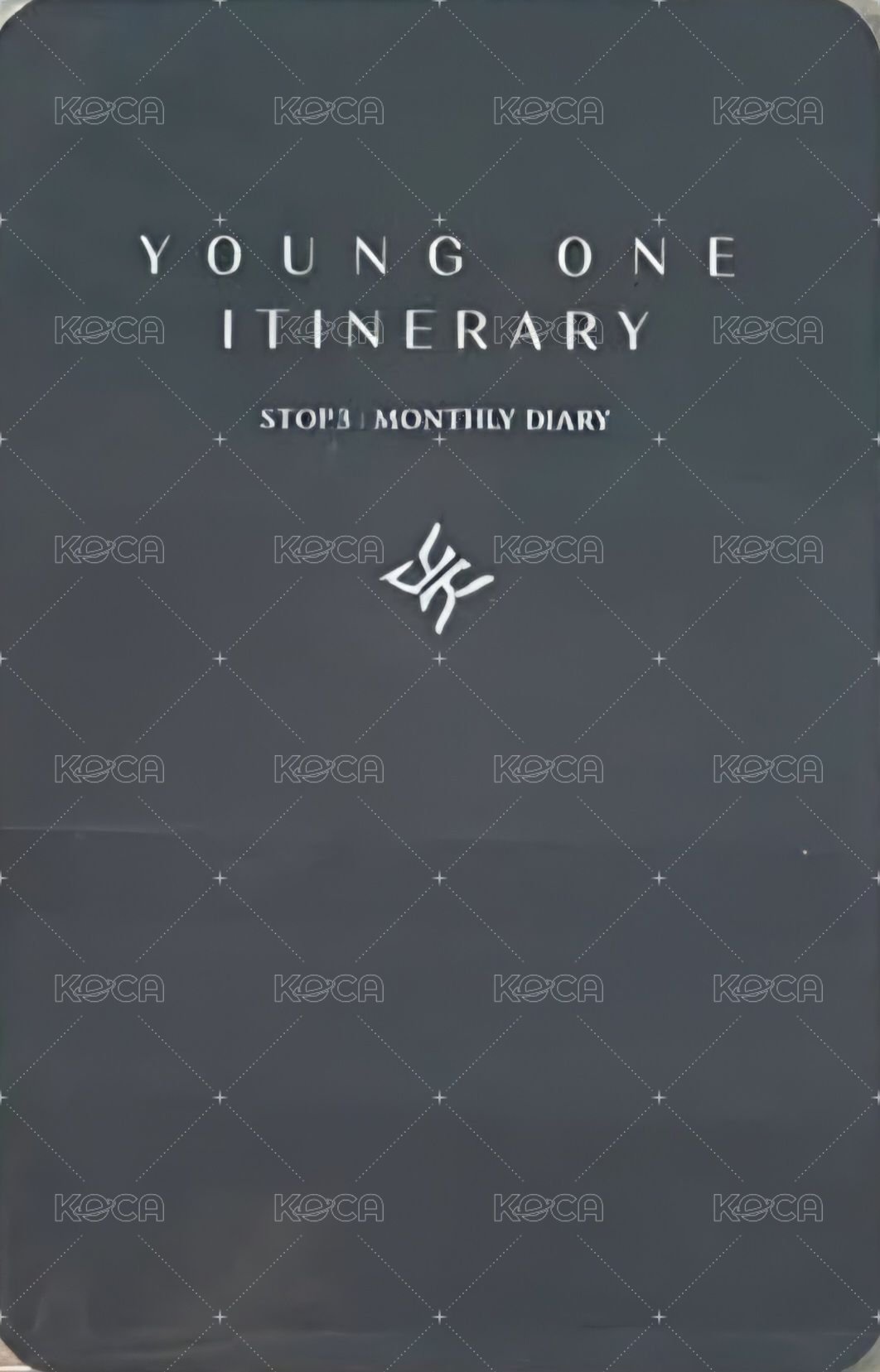 YOUNG ONE S3 jyp 特典卡  背面