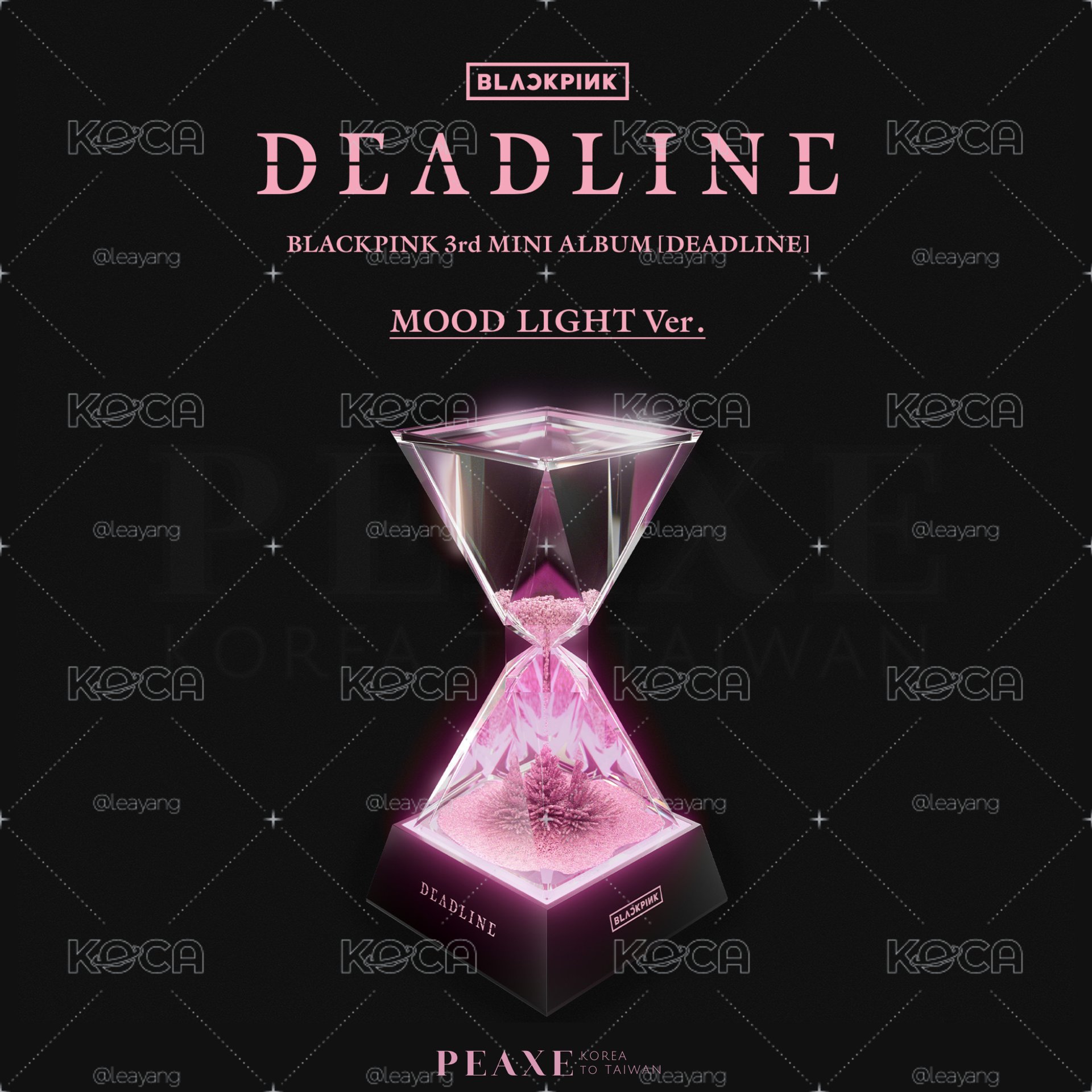 Blackpink全新未拆沙漏