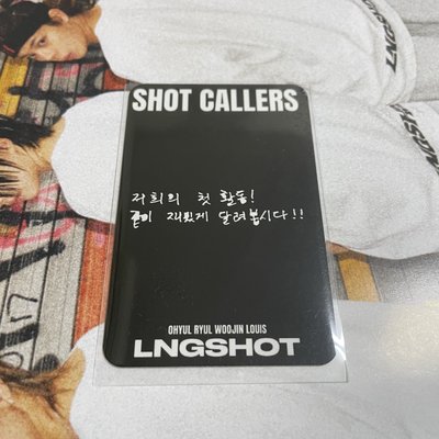 LNGSHOT 金栗 第一週打歌卡