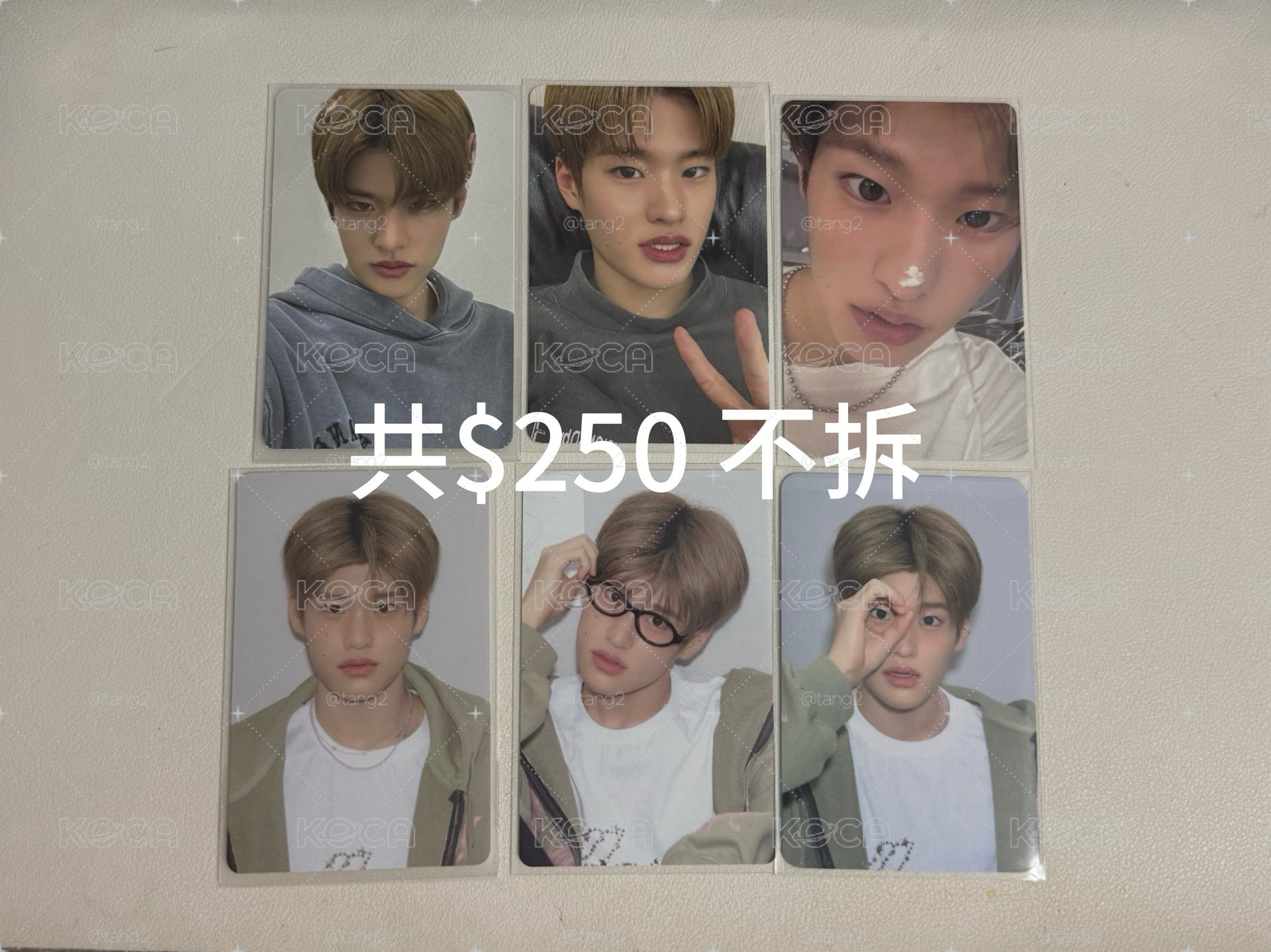 sohee年曆小卡