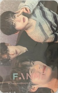 正規一 fanme 抽選卡 台北簽售中簽卡