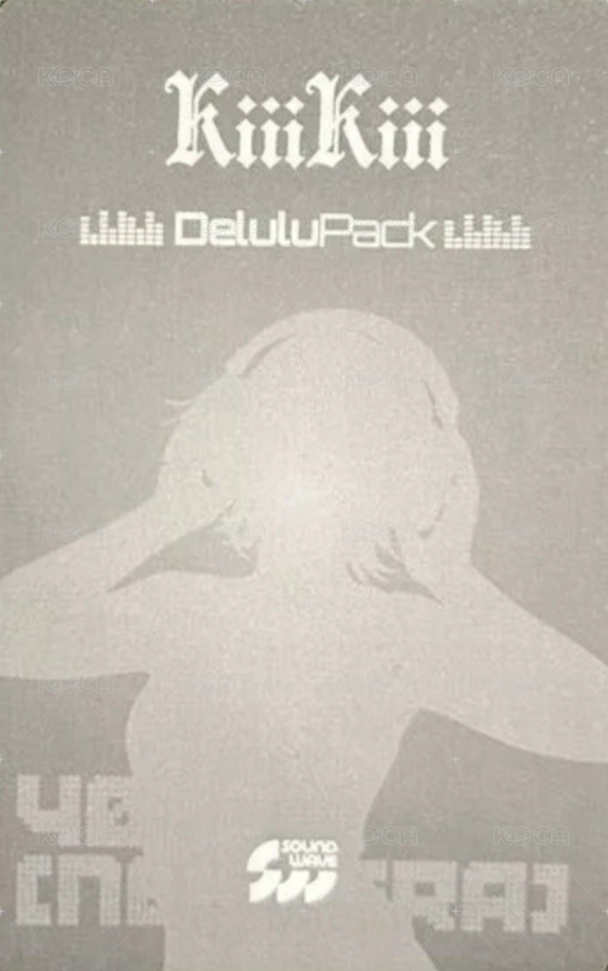 Delulu Pack sw 2.0 簽售卡  背面