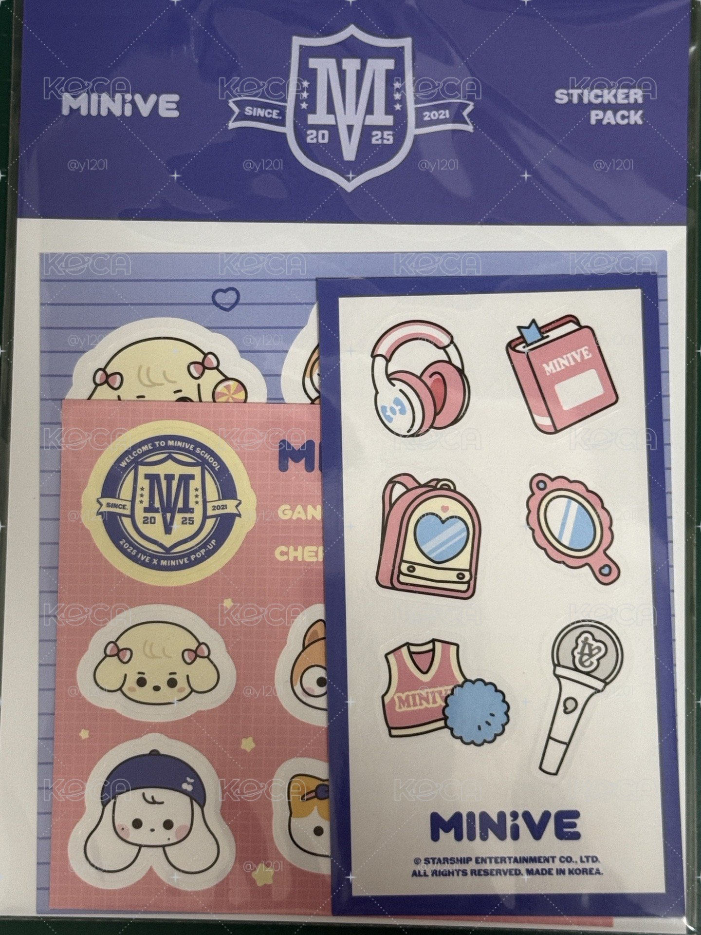 minive貼紙組