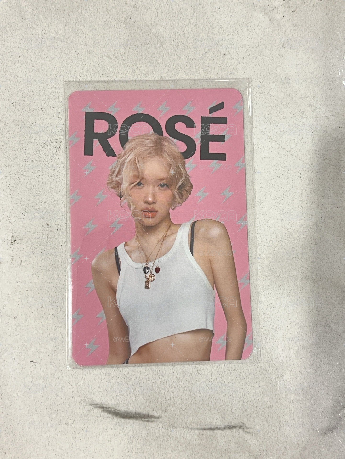 ROSÉ 扭蛋卡（APT)｜首爾快閃店