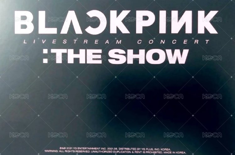 THE SHOW 明信片  背面