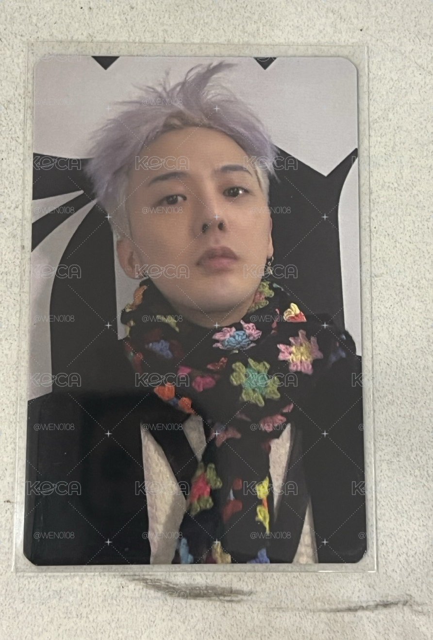 G-DRAGON 2025日本場週御守小卡
