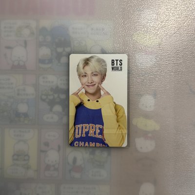 BTS WORLD 雙面卡 南俊