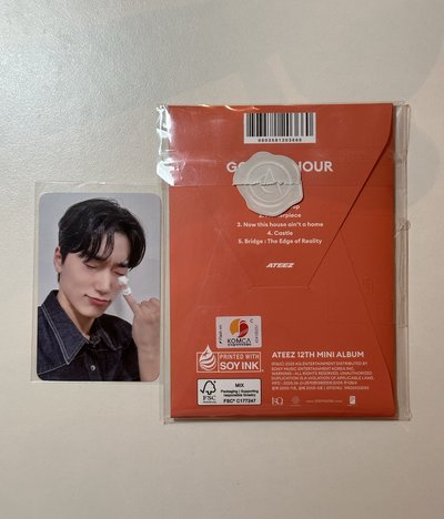 現貨🏴‍☠️ATEEZ Golden Hour Pt3. POCA專+痛痛卡+下班卡盤出