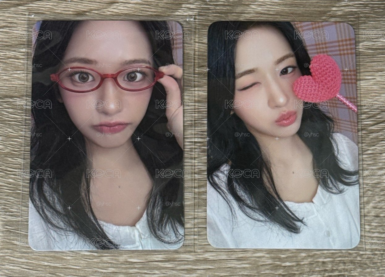IVE 26年曆特典 安兩張