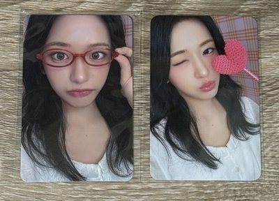 IVE 26年曆特典 安兩張