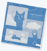 好好生醫 多功能收納包 好好百貼布-探索世界雲喵版