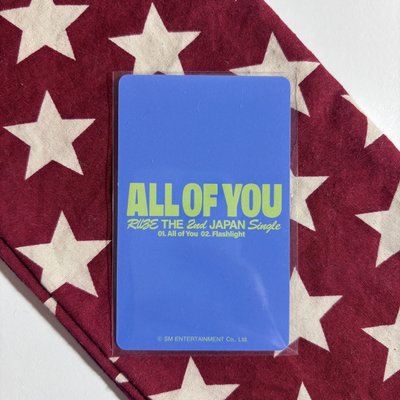 All of you 環球 幸運卡 西 ⋆.˚⊹⁺