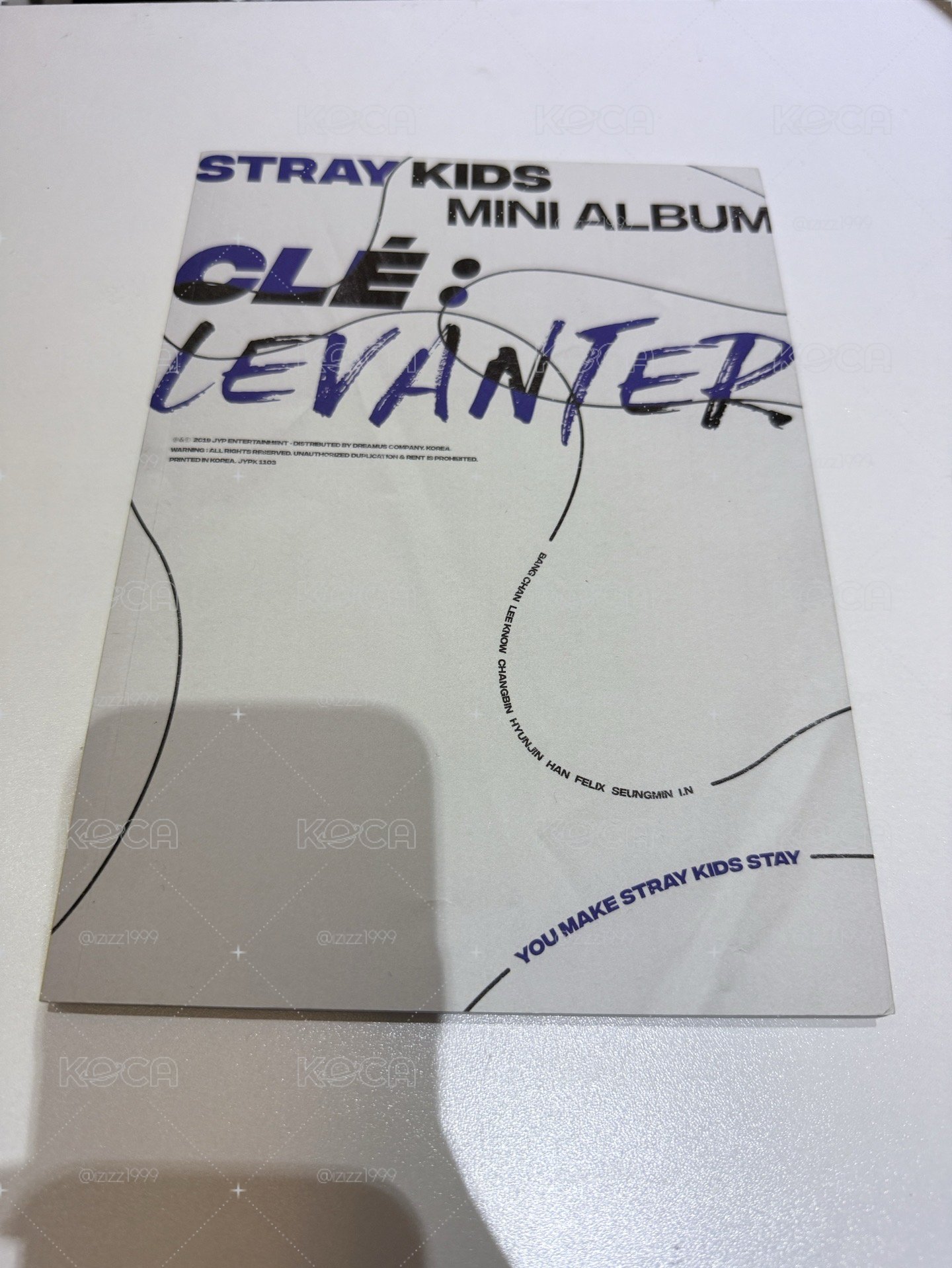 Stray Kids 方燦 CLÉ : LEVANTER +lee know內封