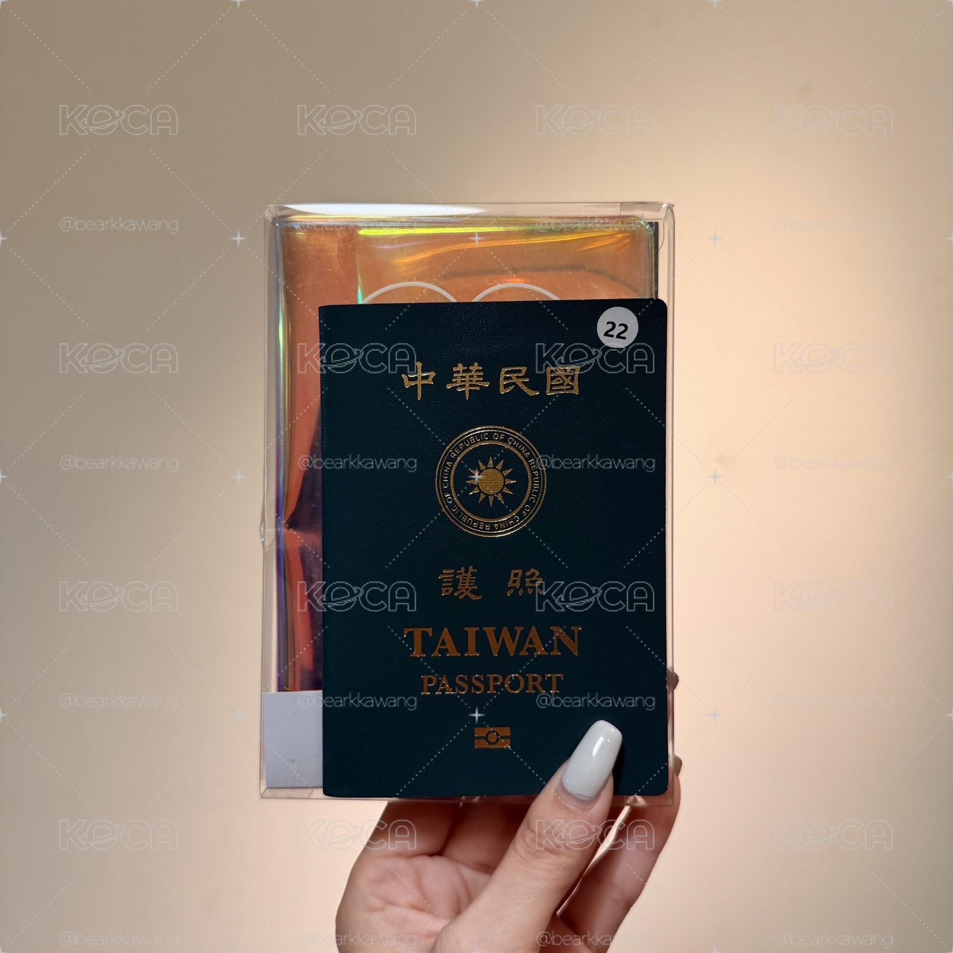 TXT 23年台北巡演購入 護照套