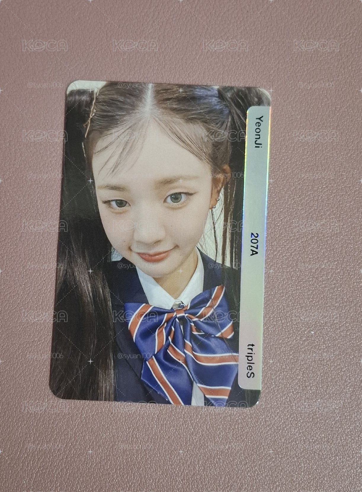 Yeonji 已掃卡