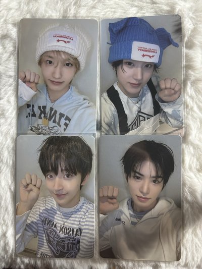 東花、啟訓、旻帝、東玹 1st FC 線下 滿額卡 