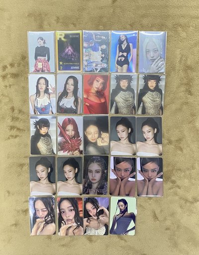 blackpink jennie 小卡