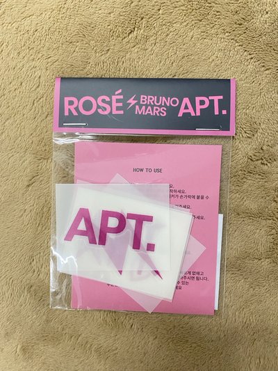 blackpink rose 周邊小盤