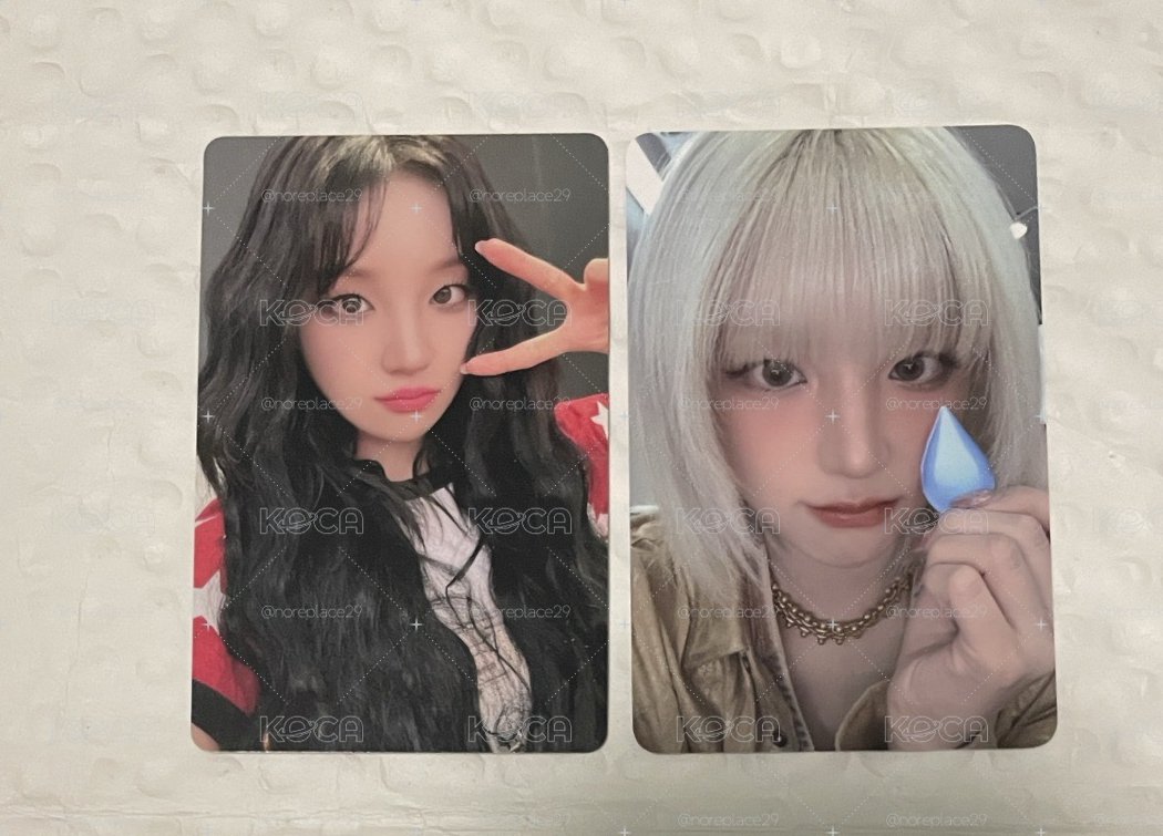 i-dle 展覽磁鐵全新未拆膜+雨琦哭哭+電影限定特典小卡（圖1+圖2）