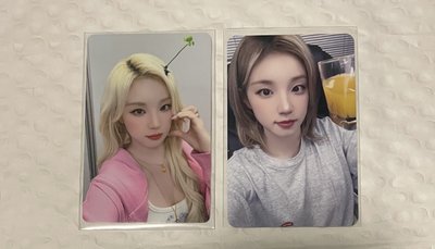 i-dle 雨琦ms特典+Kcon小卡 天線寶寶