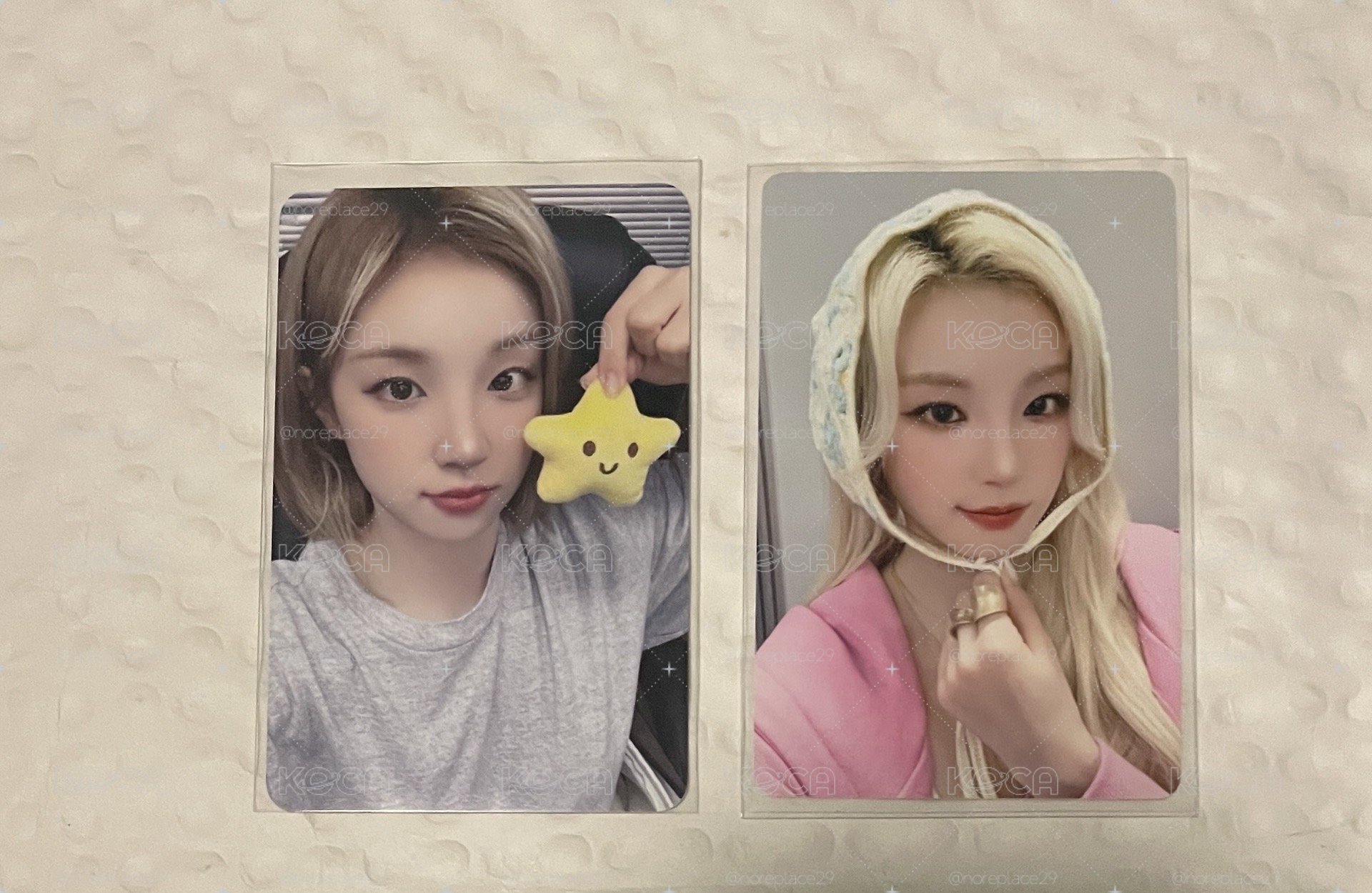 i-dle 展覽磁鐵全新未拆膜 雨琦ms特典+Kcon小卡 毛帽（圖1+圖2）