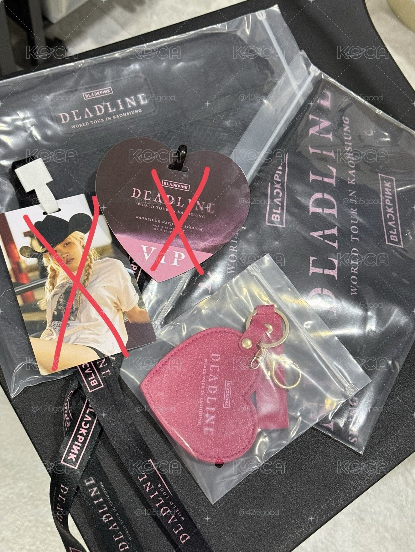 BLACKPINK 三巡 入場禮 高雄場vip禮