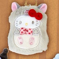 森林小動物 Hello Kitty 吊飾 