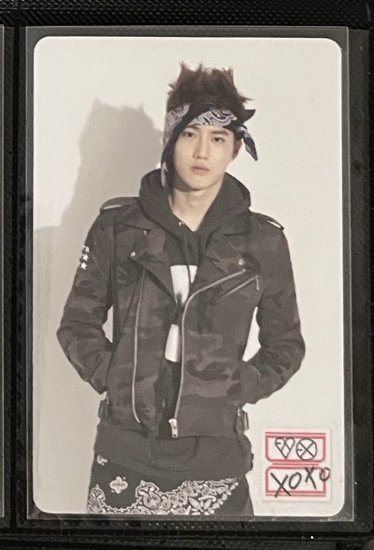 GROWL文具小卡SUHO金俊勉