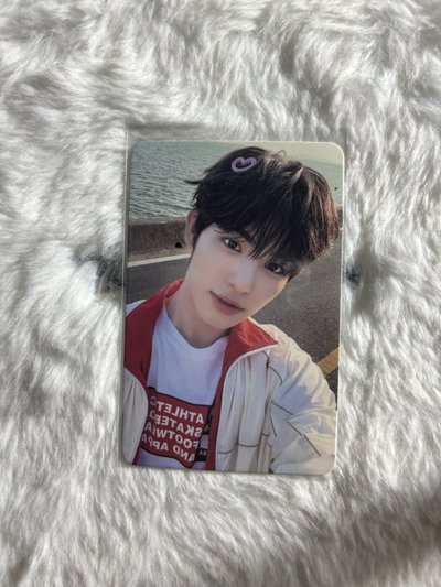 旻帝 迷三 打歌卡 心形髮夾ver.